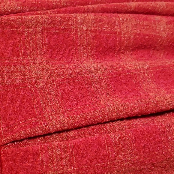 Lularoe Madison Skirt Red - Picture 2 of 6